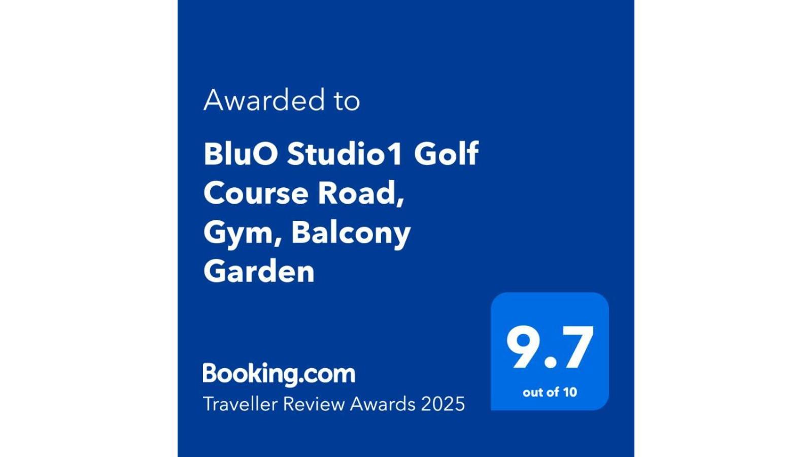 Bluo Studio1 Golf Course Road, Gym, Balcony Garden Gurgaon Dış mekan fotoğraf